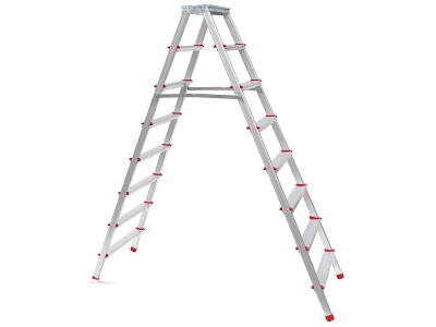 8+8 STEP DOUBLE-WAY LADDER