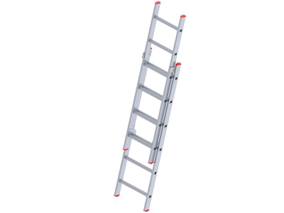 TWO STAGE SLIDING 6 STEP LADDER