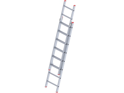 TWO STAGE SLIDING 8 STEP LADDER