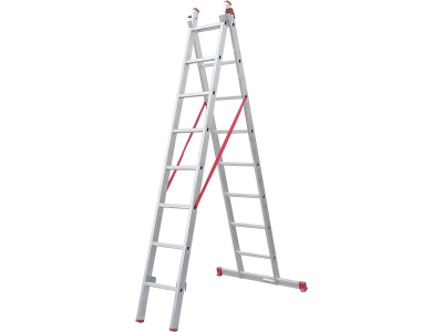 NARVON 2.5 + 2.5 TOTAL 5 METERS INDUSTRIAL LADDER