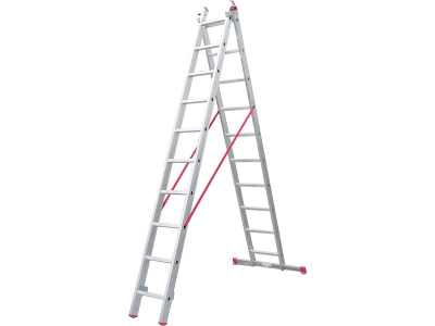 NARVON 3 + 3 TOTAL 6 METERS INDUSTRIAL LADDER