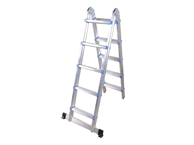 SINGLE STAGE ORTHOPEDIC 5+5 STEP LADDER GOLD SERIES (145/290 Cm)